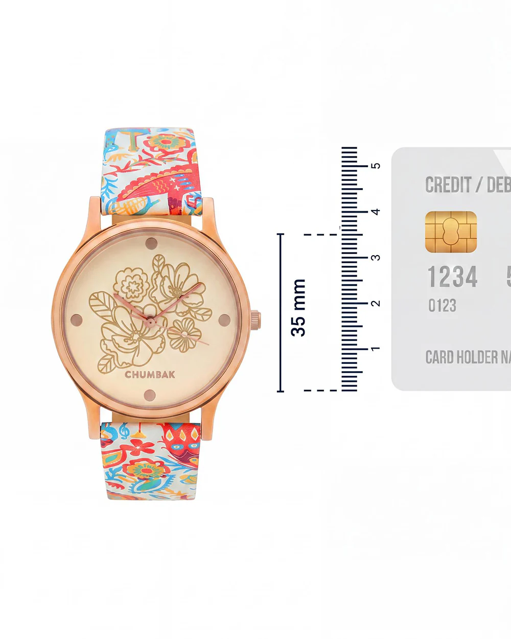 TEAL by Chumbak Jungle Beats Watch Ivory - Image 5