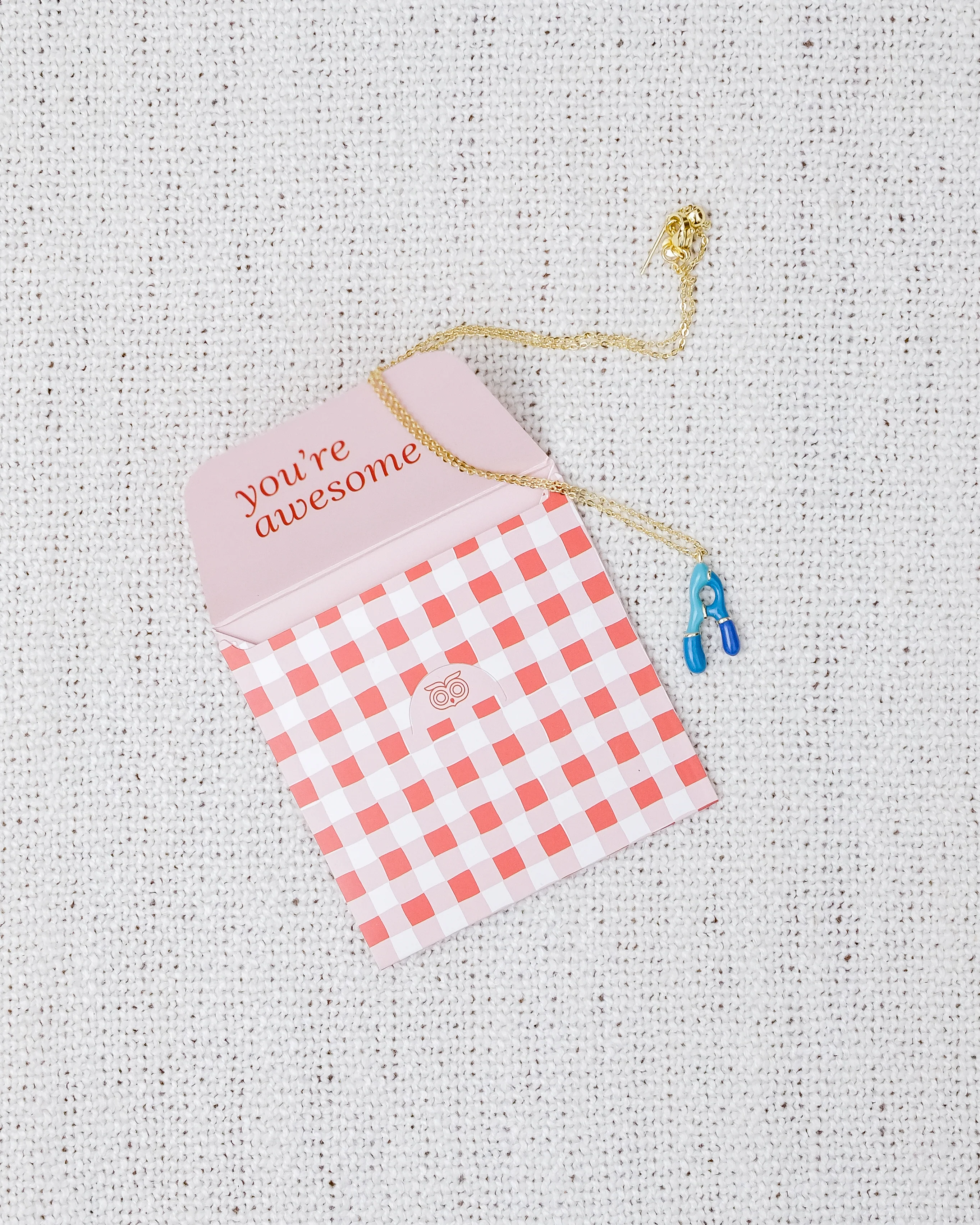 Alphabet Charm + Chain - A - Image 2