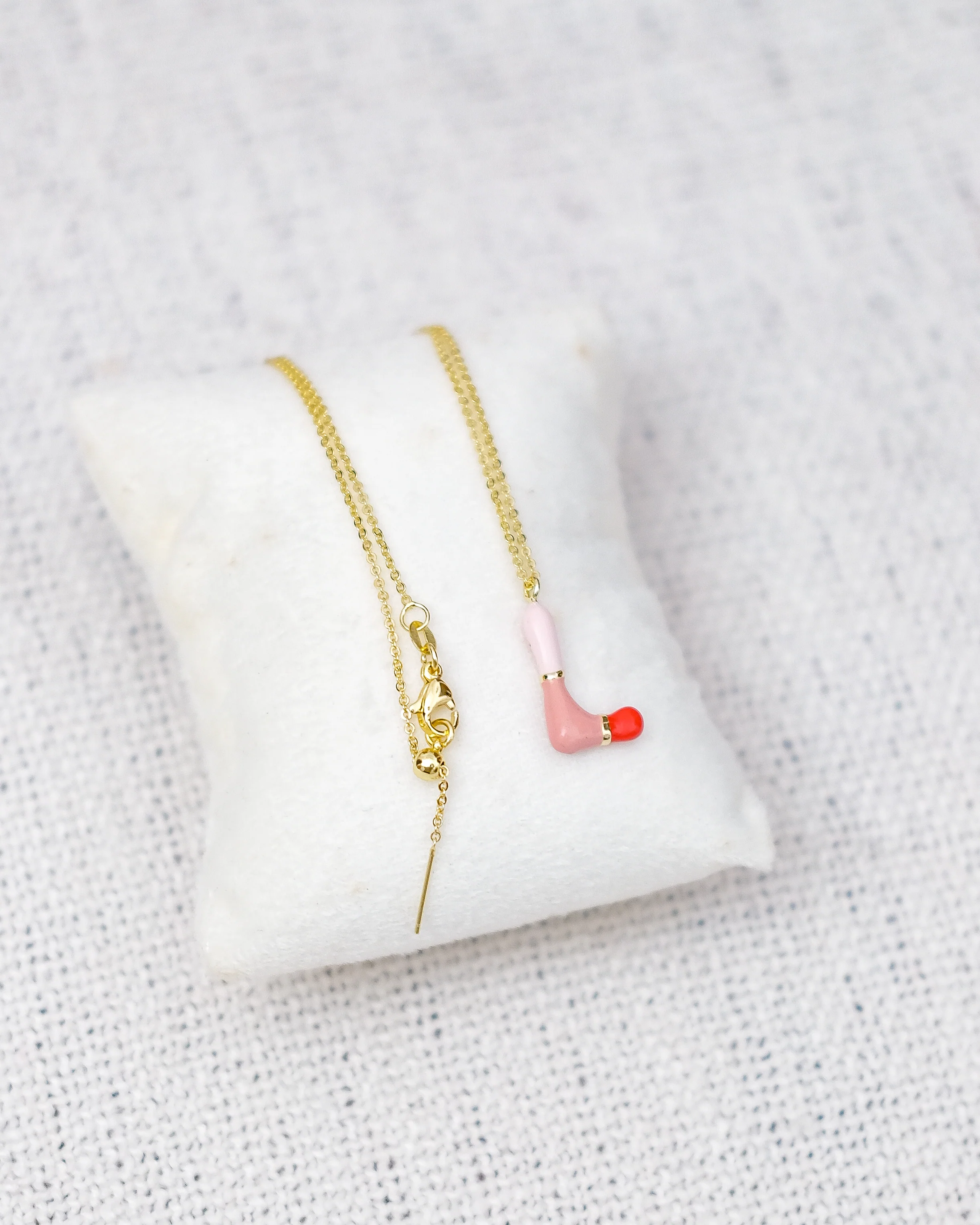 Alphabet Charm + Chain - L - Image 6