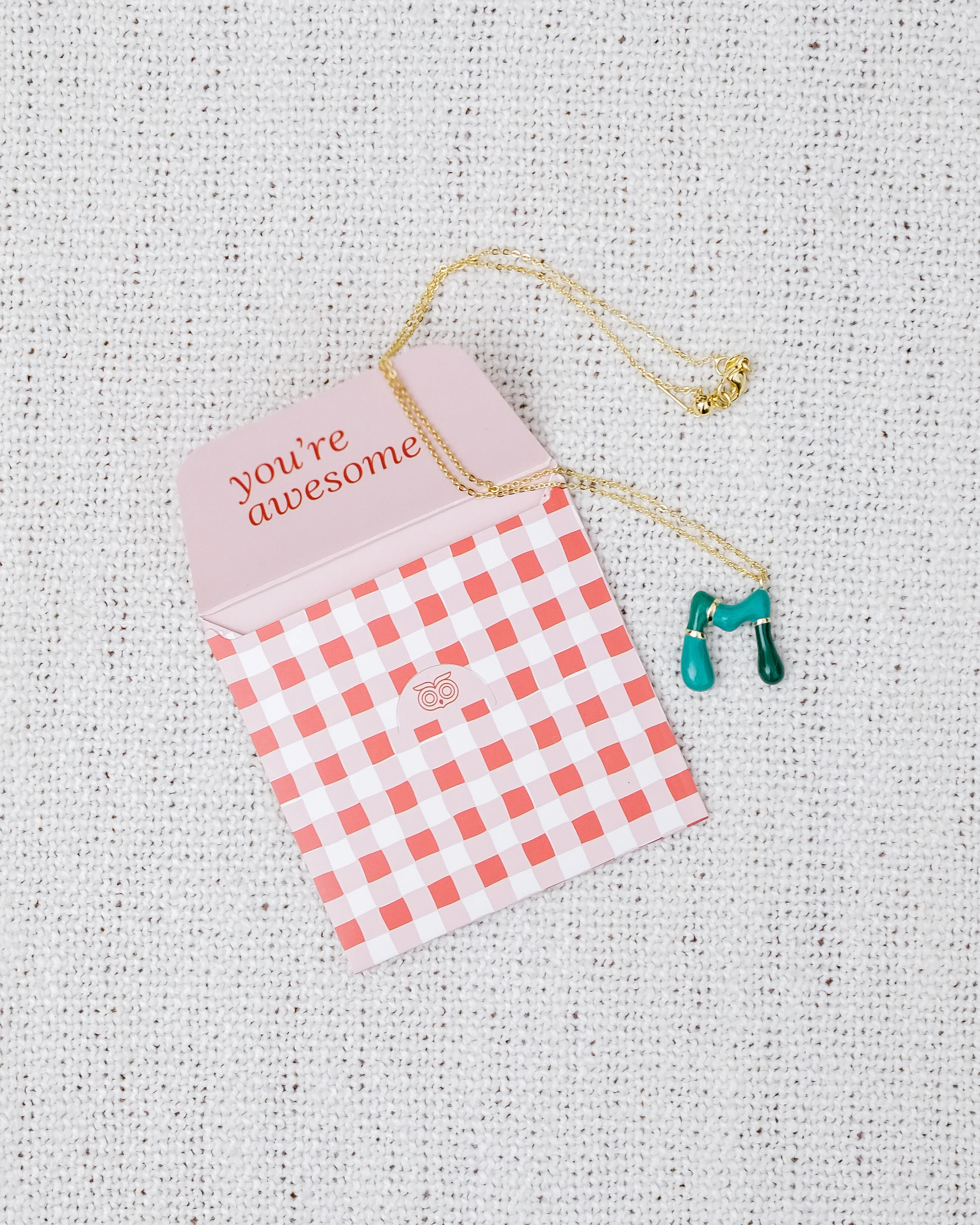 Alphabet Charm + Chain - M - Image 3