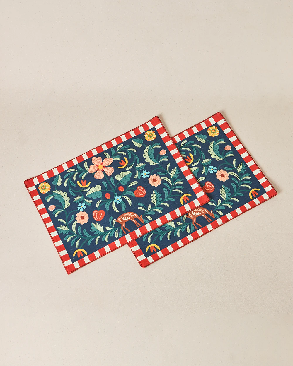 Apple Orchards Placemats - Set of 2, 13"x19" | Kashmir Trails - Image 5
