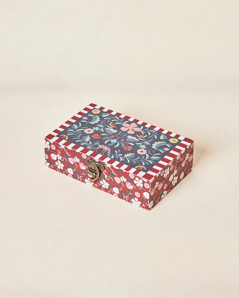 Apple Orchards Storage Box, 5.5 x 8.6" | Kashmir Trails - Image 2