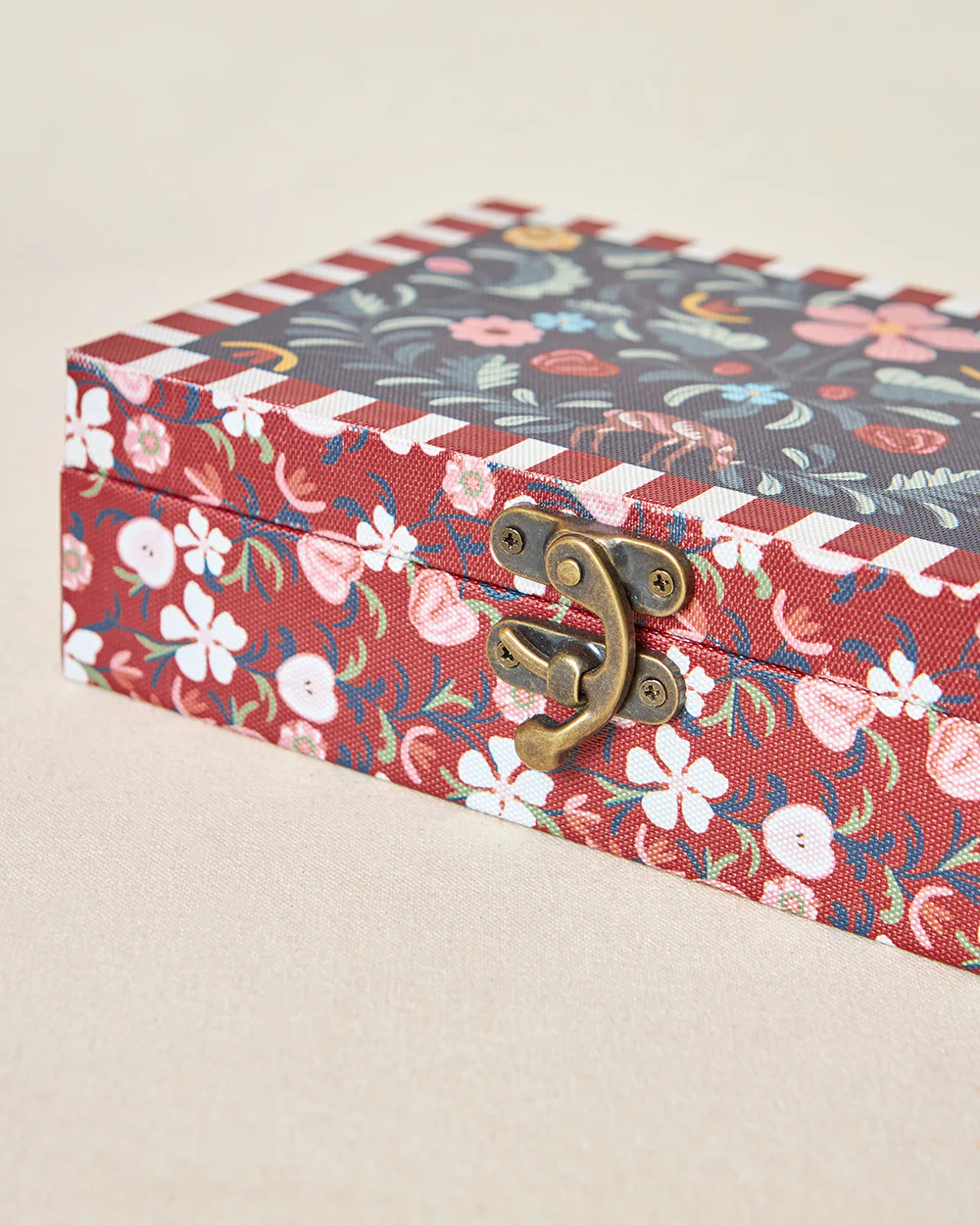 Apple Orchards Storage Box, 5.5 x 8.6" | Kashmir Trails - Image 3
