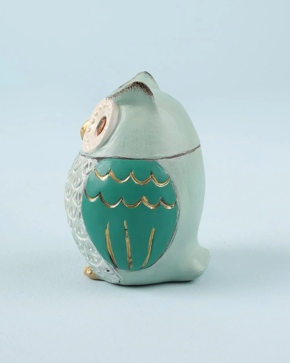 Pinterest Owl D'cor ' Teal - Image 4