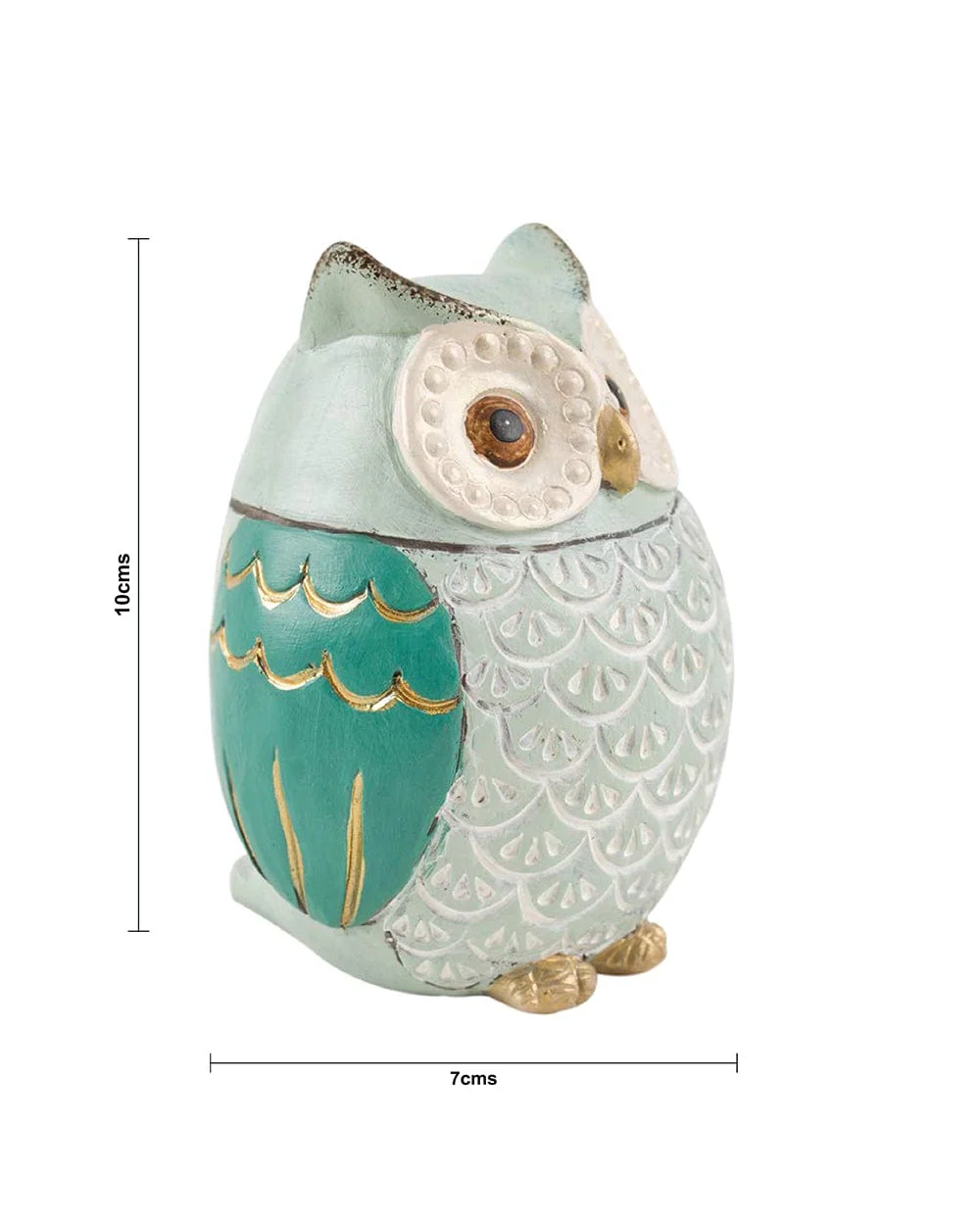Pinterest Owl D'cor ' Teal - Image 5