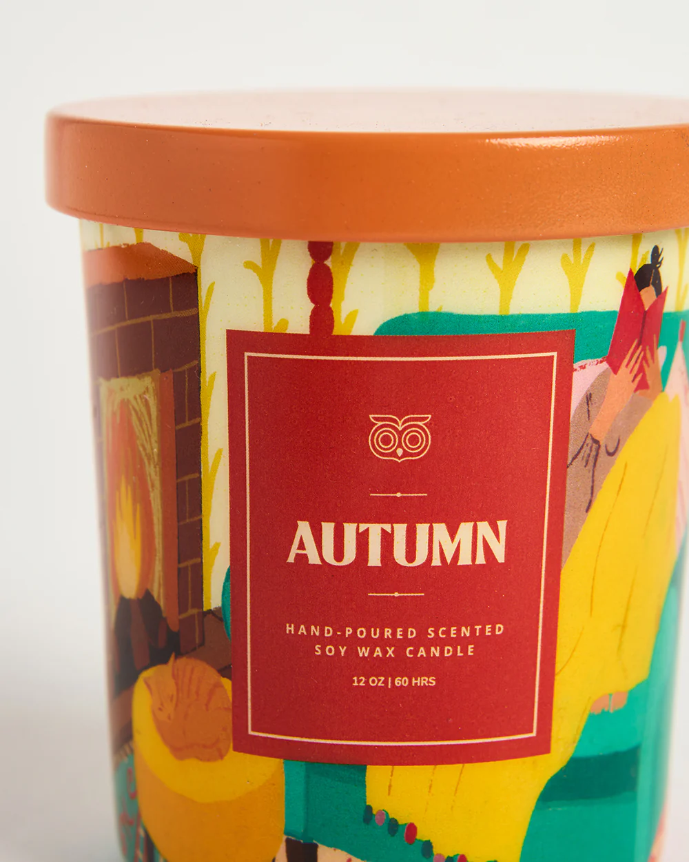 Autmun Soy Wax Candle, Apple & Cinnamon - Image 3