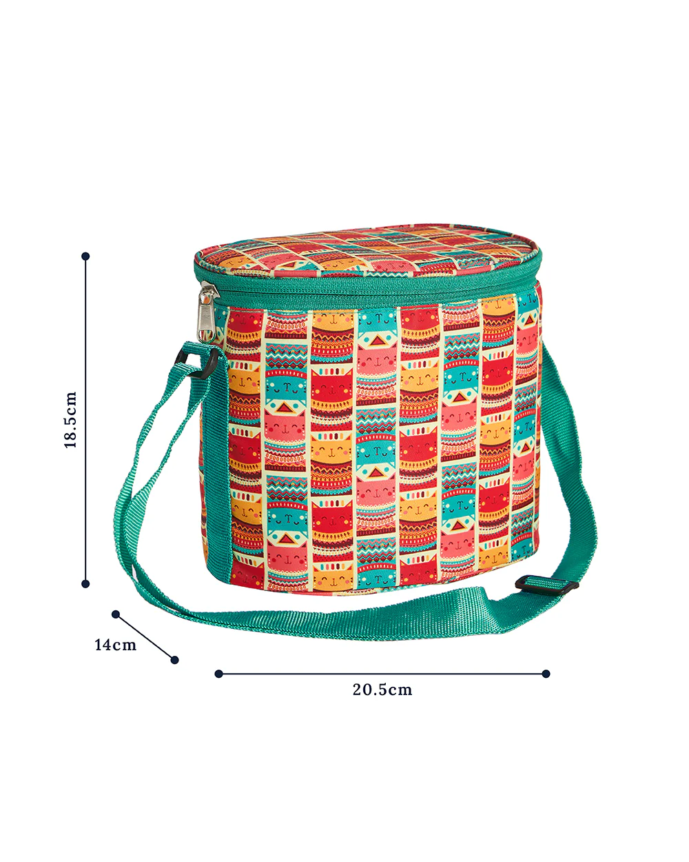 Aztec Cats Lunch Box Set of 5 - Image 4