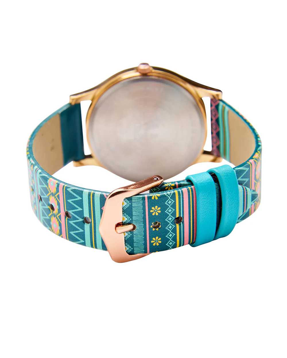 TEAL by Chumbak Ombre Aztec Watch Teal - Image 6
