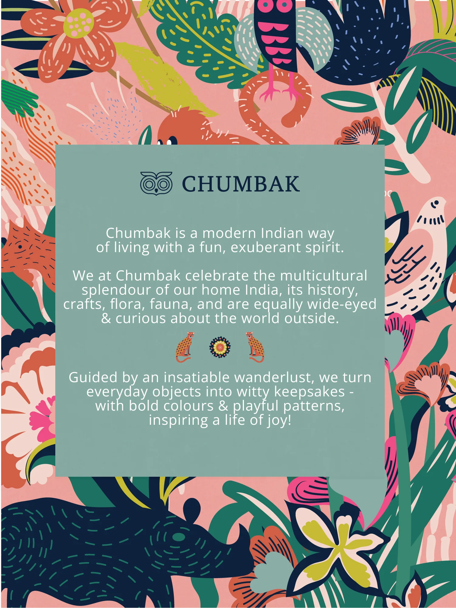 TEAL by Chumbak Aztec Owl Wrist Watch - Image 9