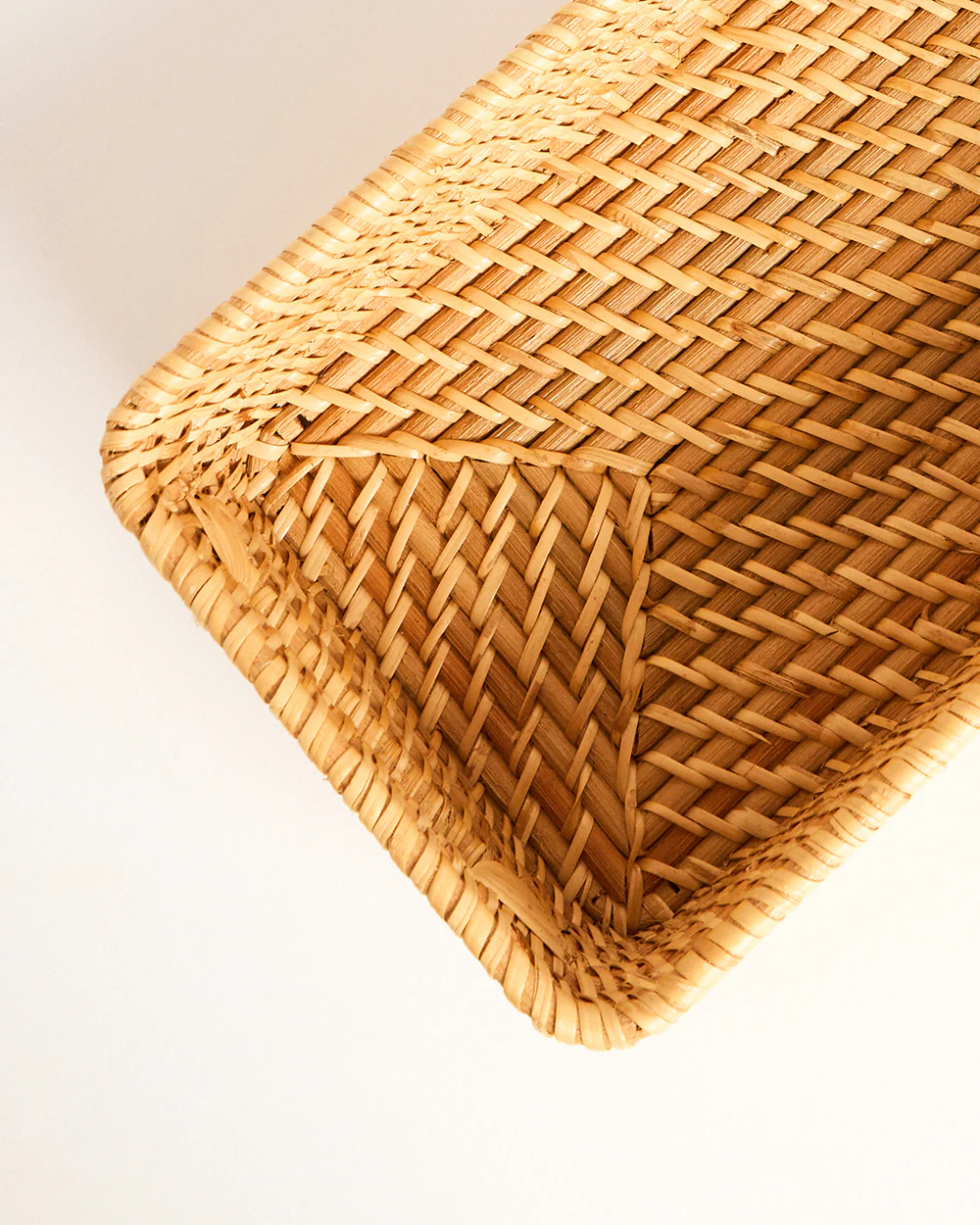 Bali Rattan Basket, Rectangular - 30 cm - Image 7