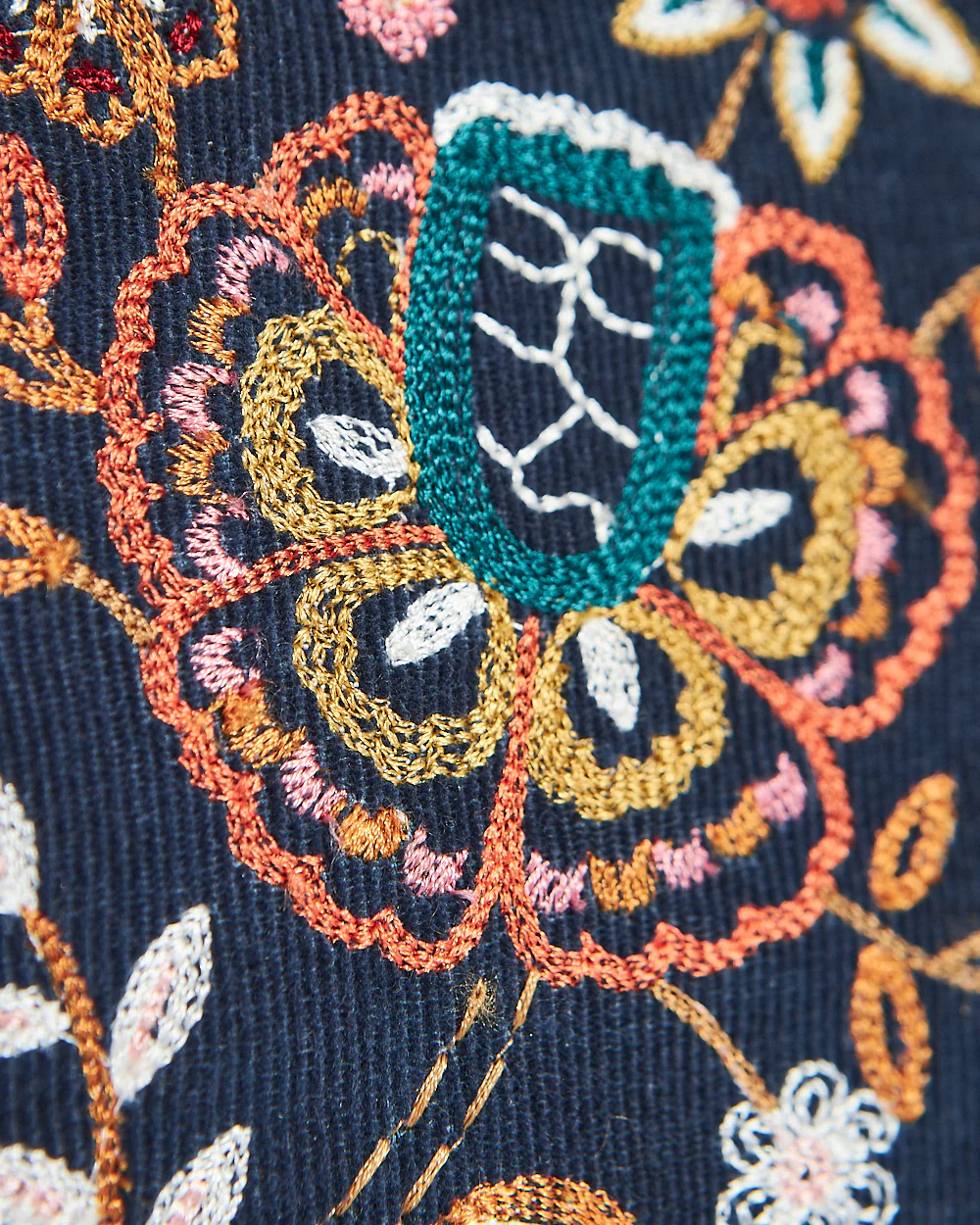 Embroidered Tote | Batik Bloom - Image 7