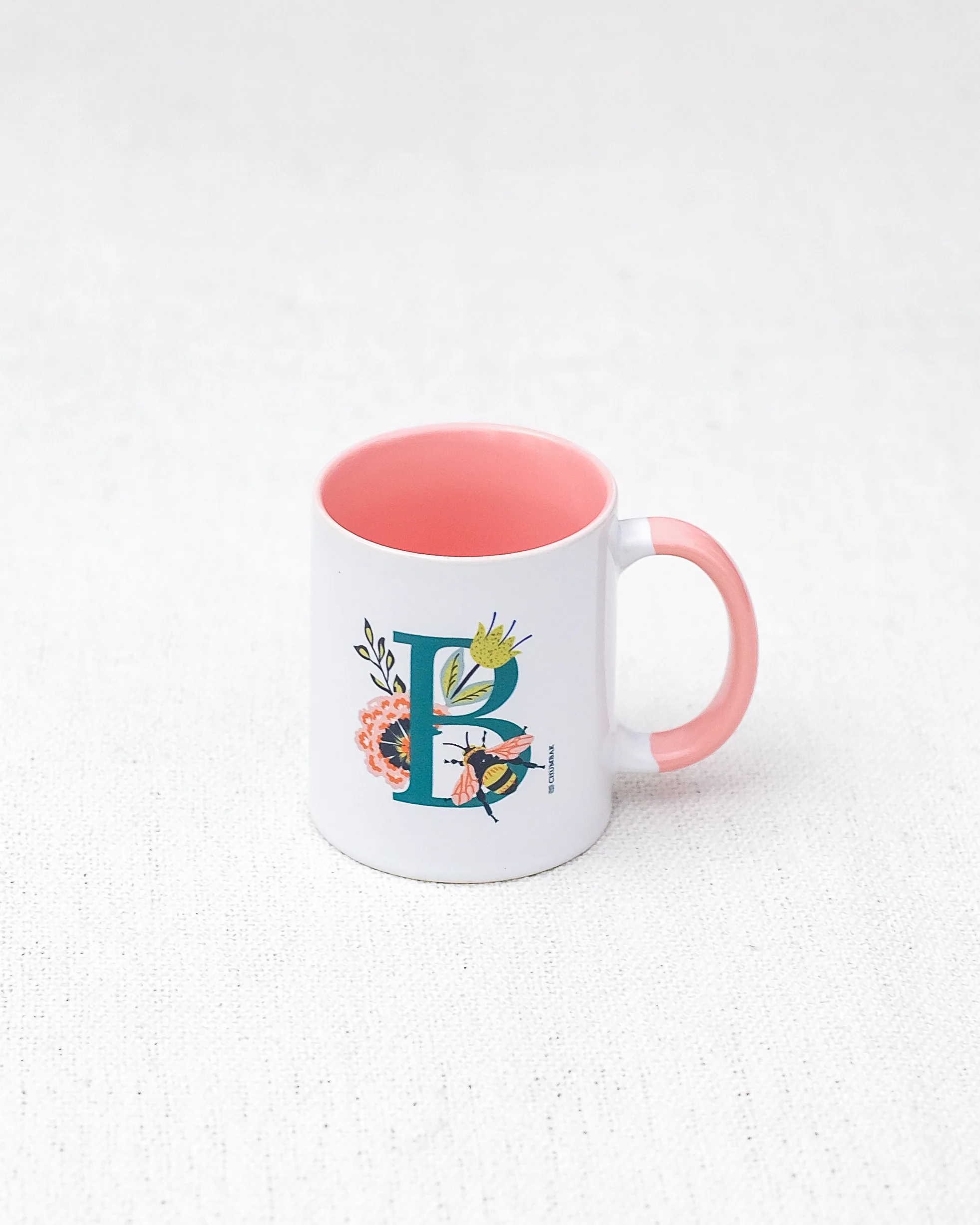 Bee Mug – B | Gloss Finish - Image 3
