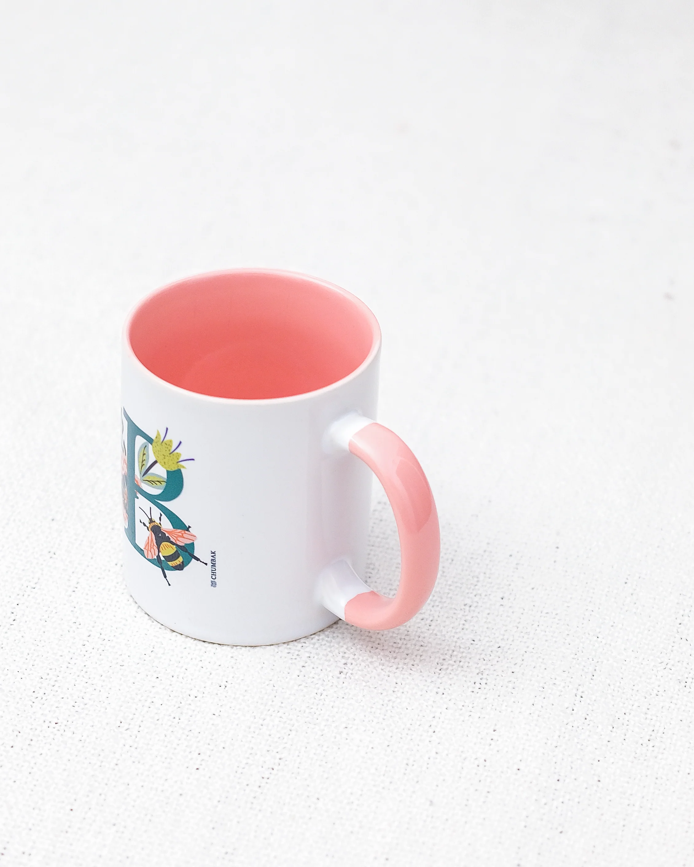 Bee Mug – B | Gloss Finish - Image 4