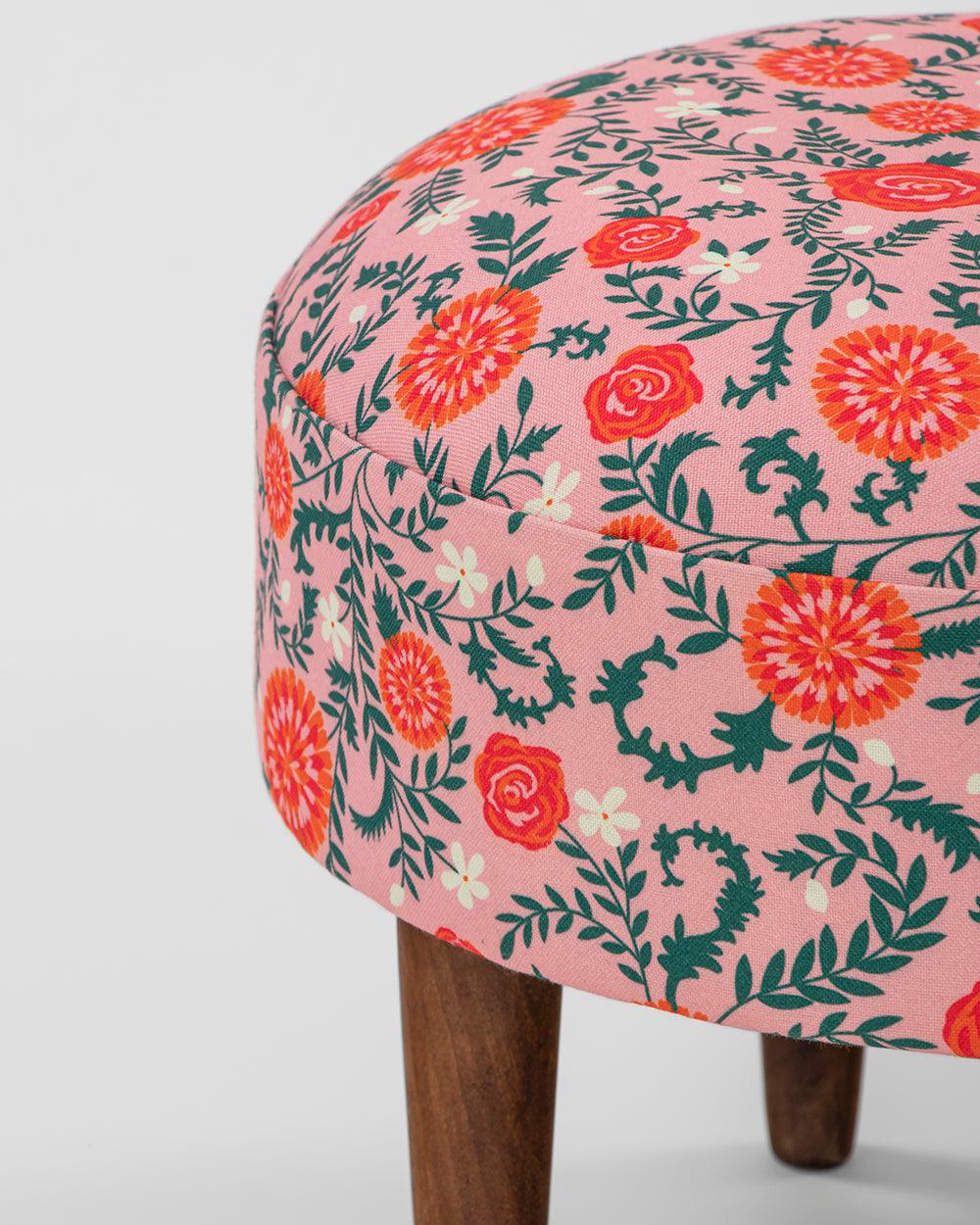 Begum Foot Rest - Earthy Floral - Image 5