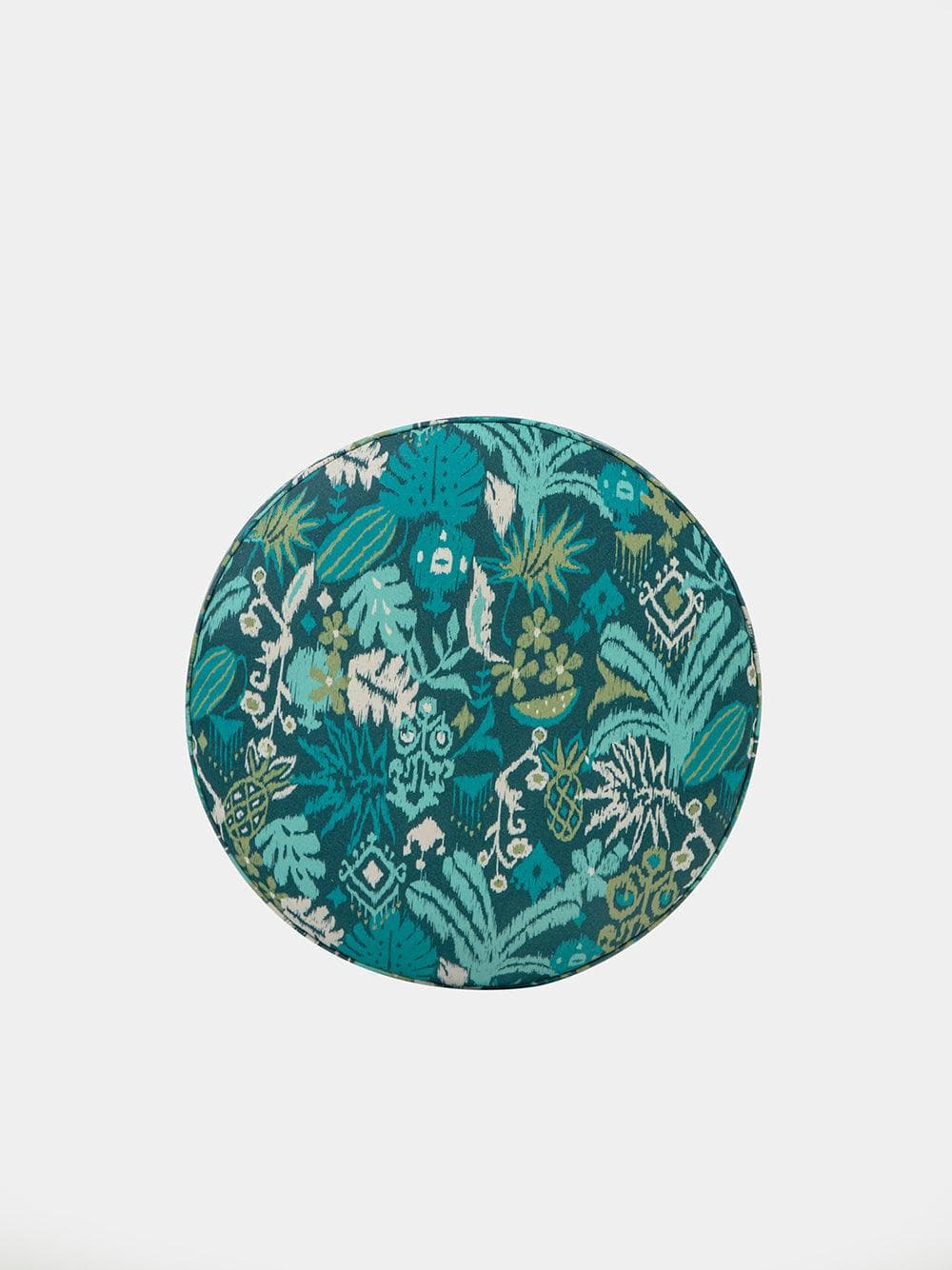 Begum Foot Rest - Tropical Ikkat - Image 5