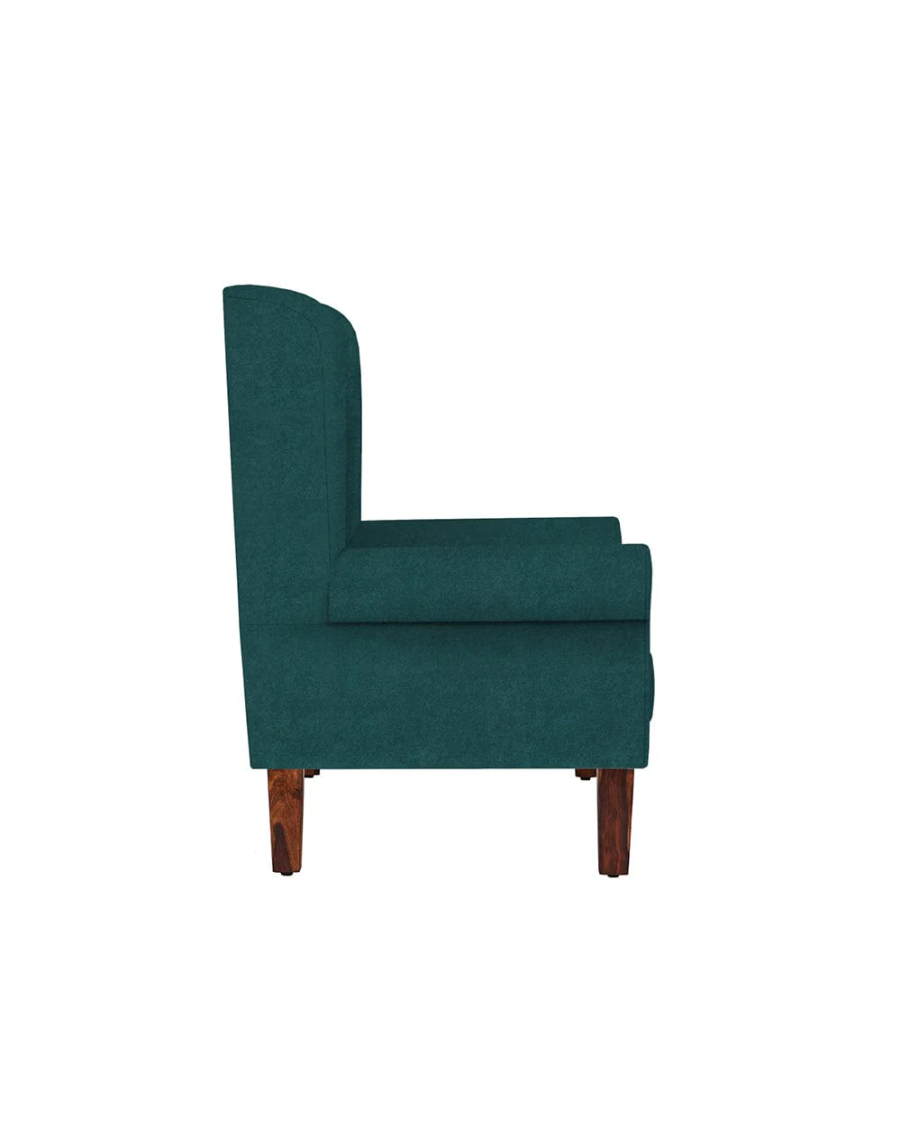 Begum Love Seat, Velvet, Dark Green - Image 3