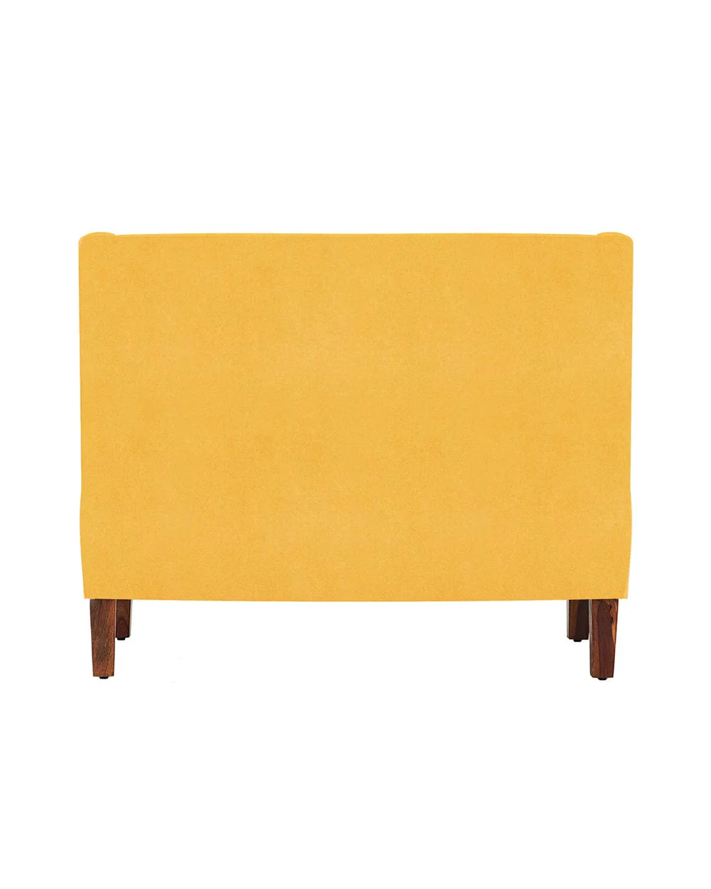 Begum Love Seat-Velvet Mustard - Image 4