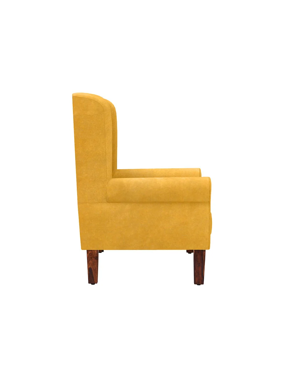 Begum Love Seat-Velvet Mustard - Image 5