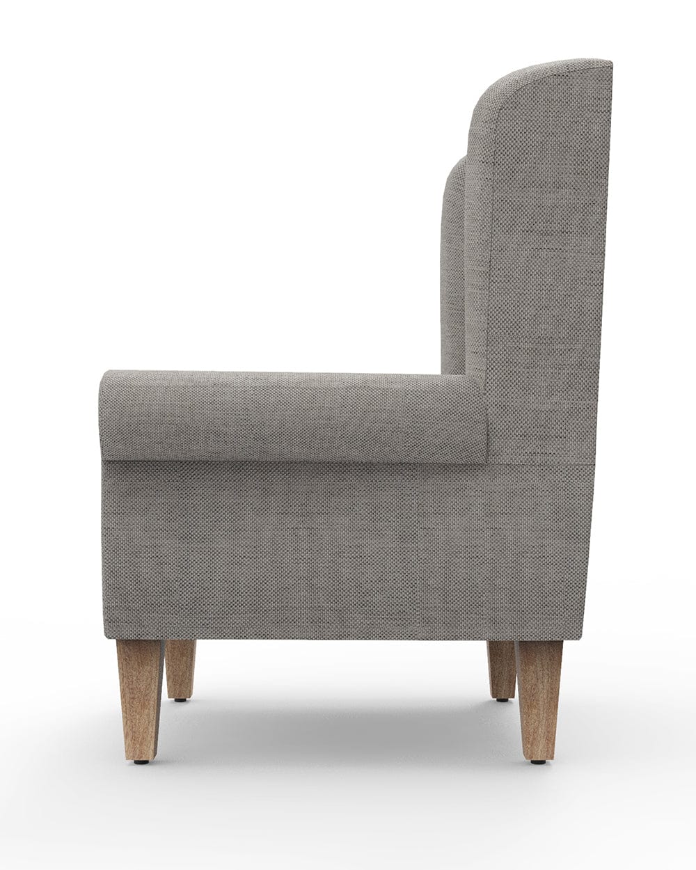 Begum Wing Chair - Bangalore Grey - Image 6
