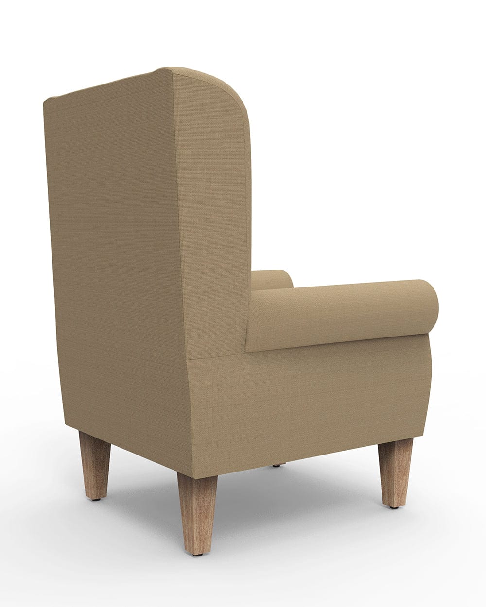 Begum Wing Chair - Beach Beige - Image 4