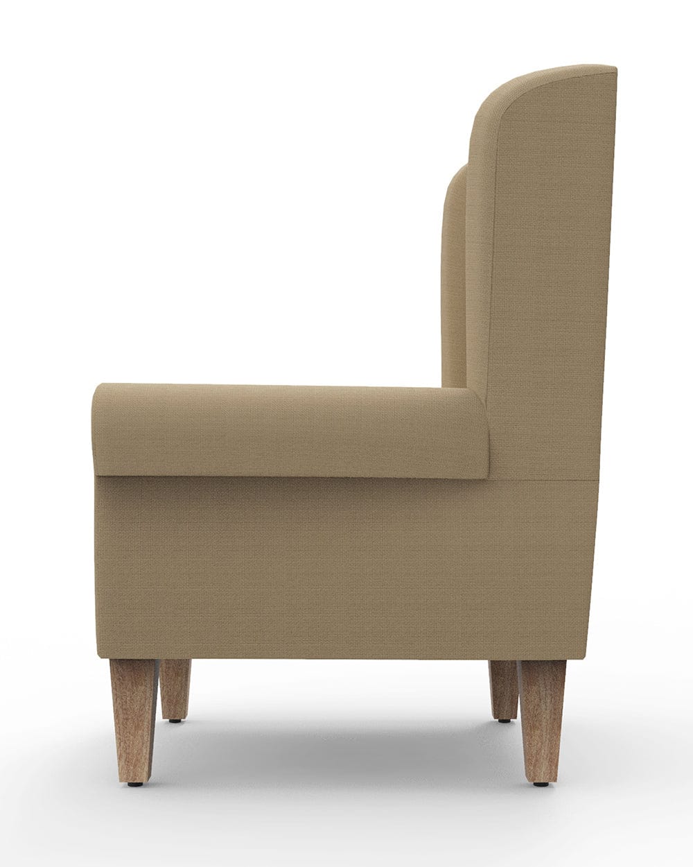 Begum Wing Chair - Beach Beige - Image 6