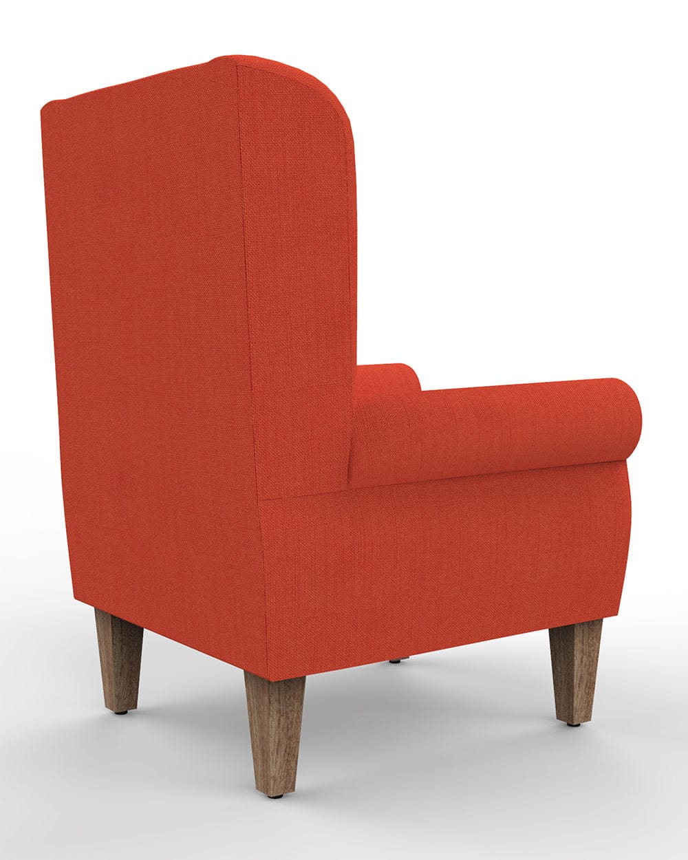 Begum Wing Chair -Carribean Coral - Image 6