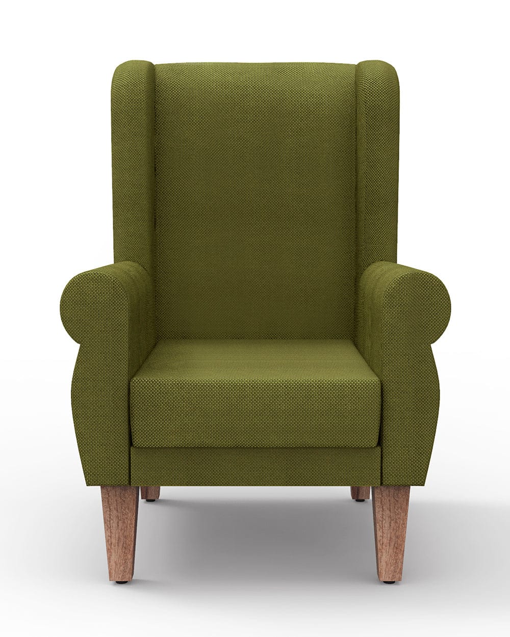 Begum Wing Chair -Savanna Green - Image 2