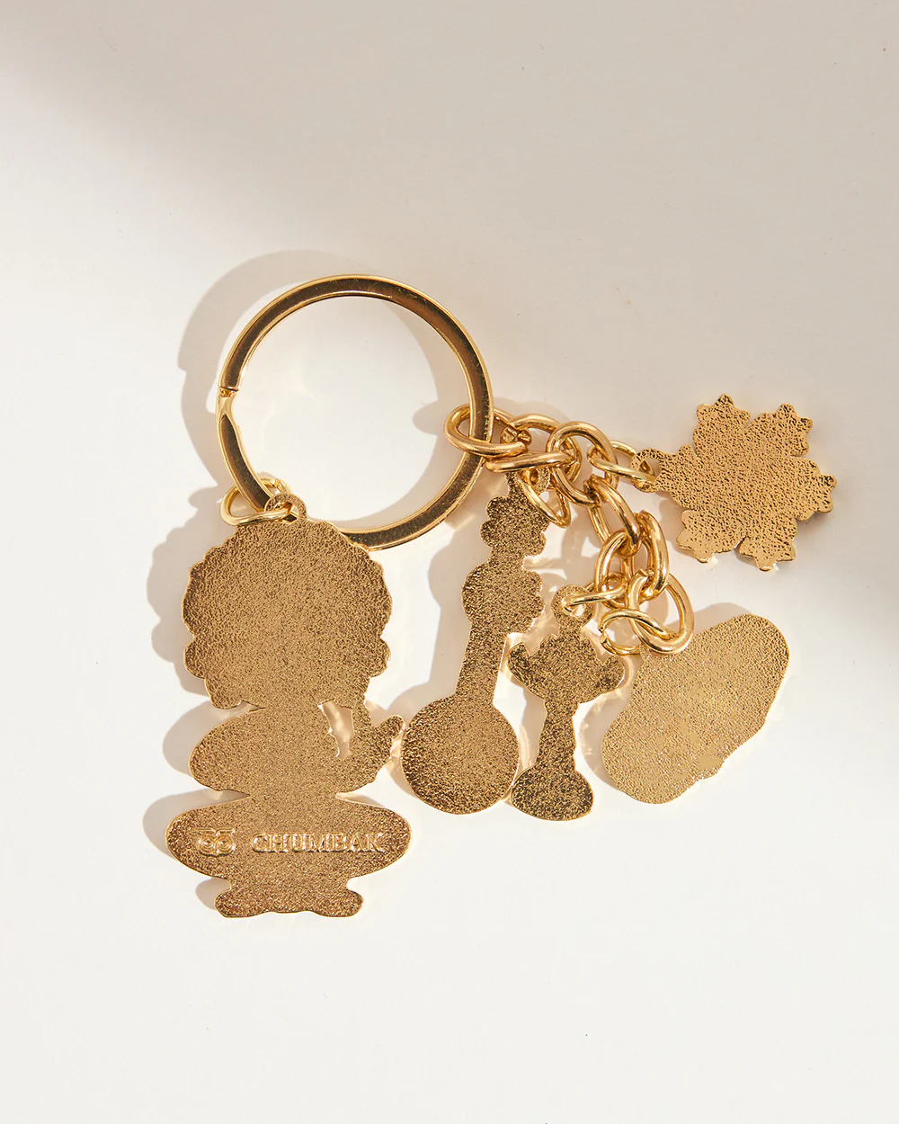 Bharatnatyam Metal Keychain - Image 6