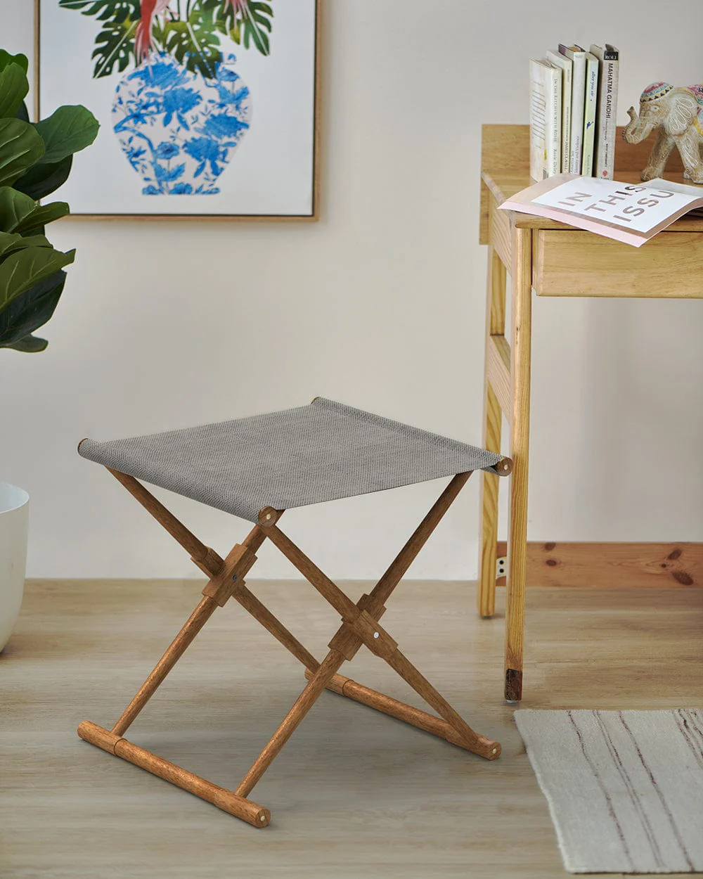 Bistro Foldable Stool - Bangalore Grey
