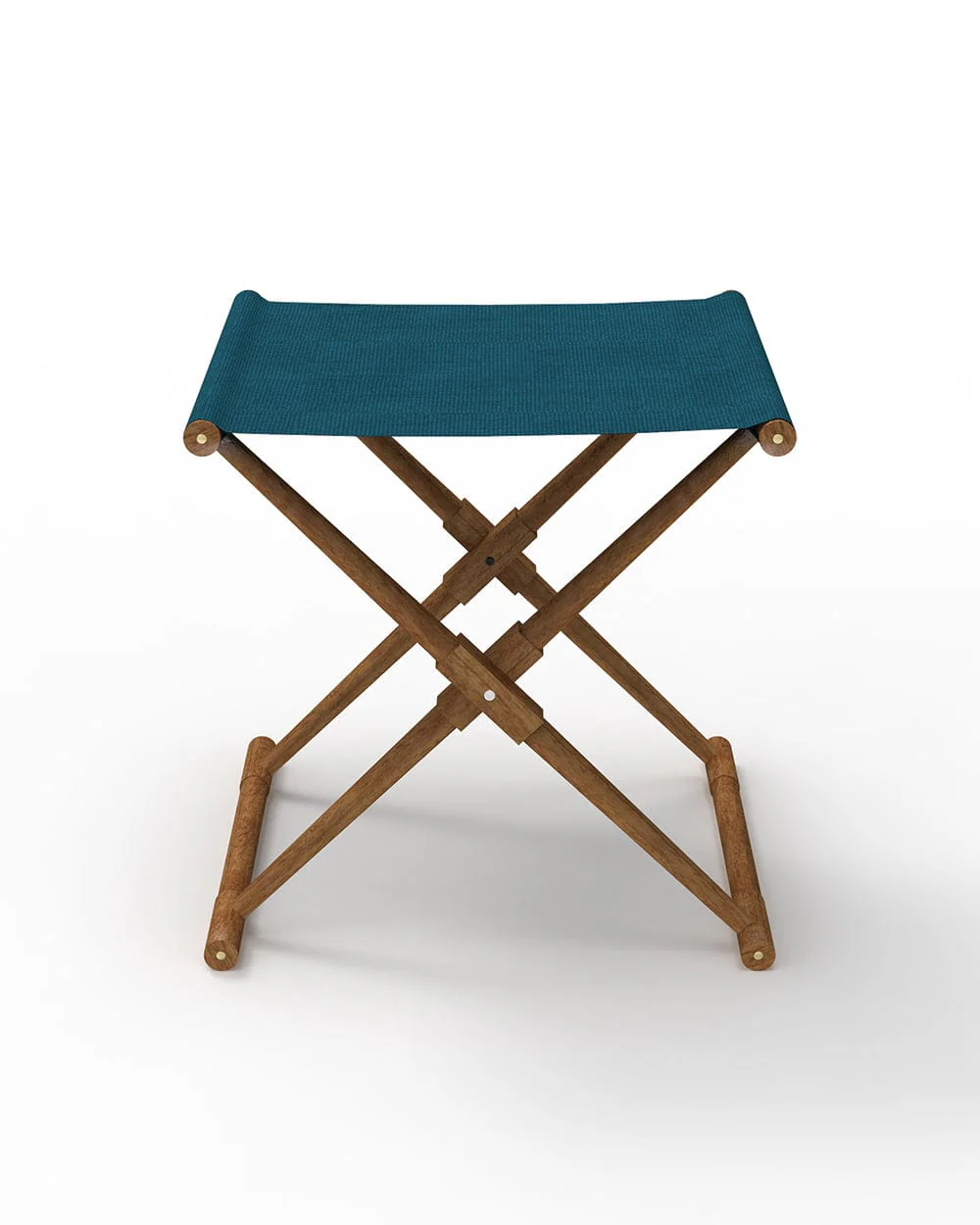 Bistro Foldable Stool - Mediterranian Blue - Image 2