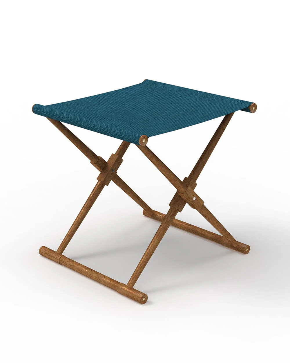 Bistro Foldable Stool - Mediterranian Blue - Image 3