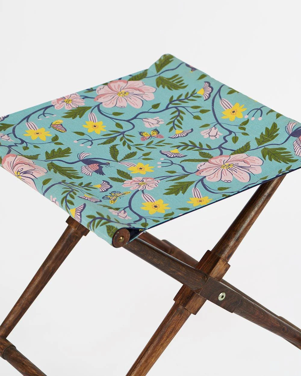 Bistro Foldable Stool-Spring Bloom - Image 4