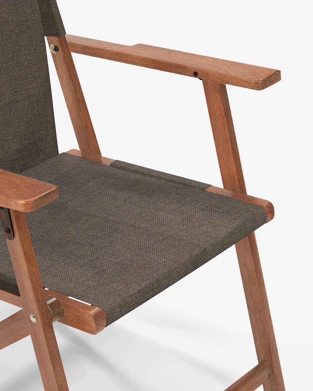 Bistro Folding Chair Brown Coal - Image 4