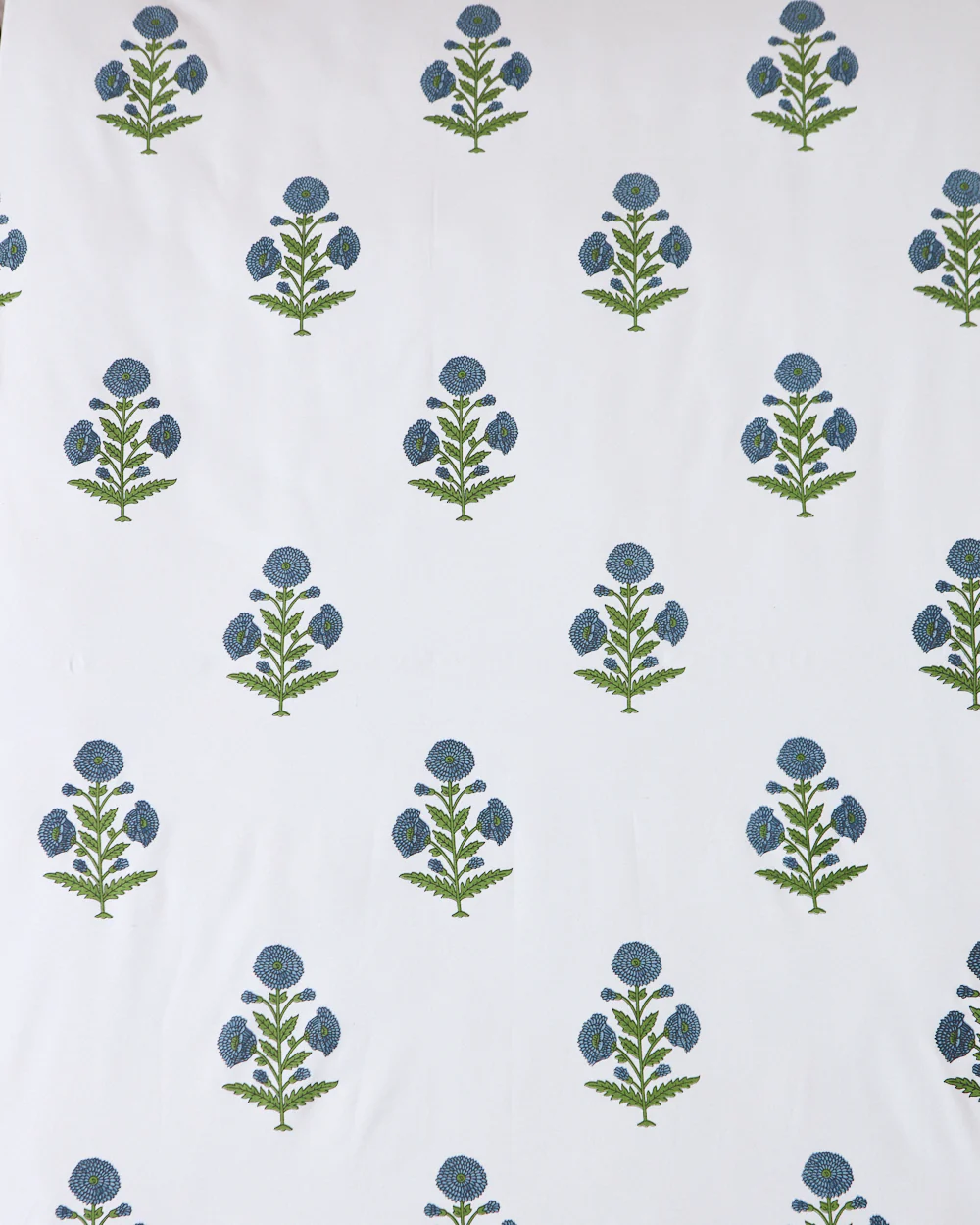Bloomin’ Boota – Blue Floral Bedsheet Set 180TC - Image 4