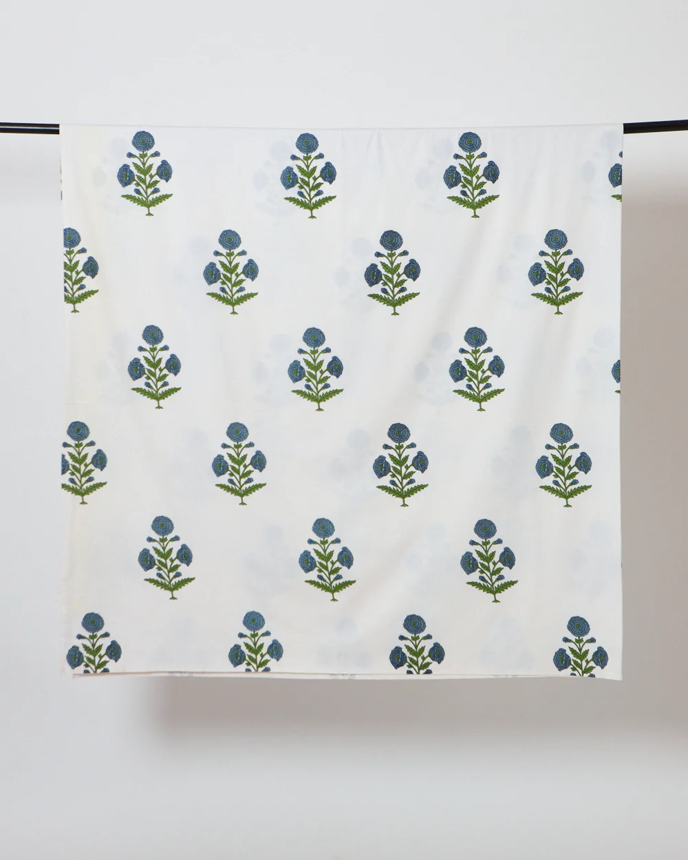 Bloomin’ Boota – Blue Floral Bedsheet Set 180TC - Image 5