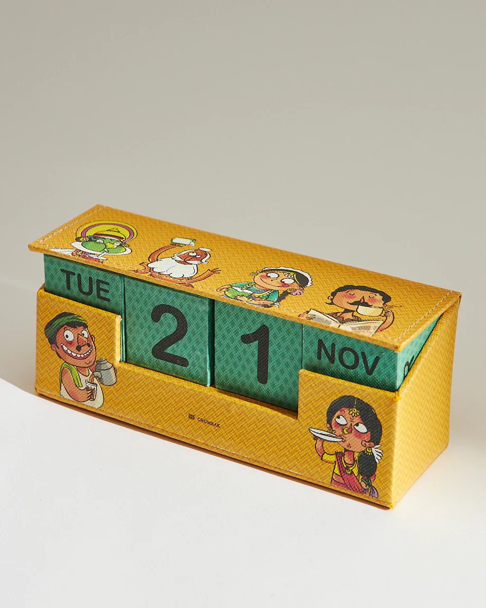 Doodle Bobble Head Desk Calendar - Image 2