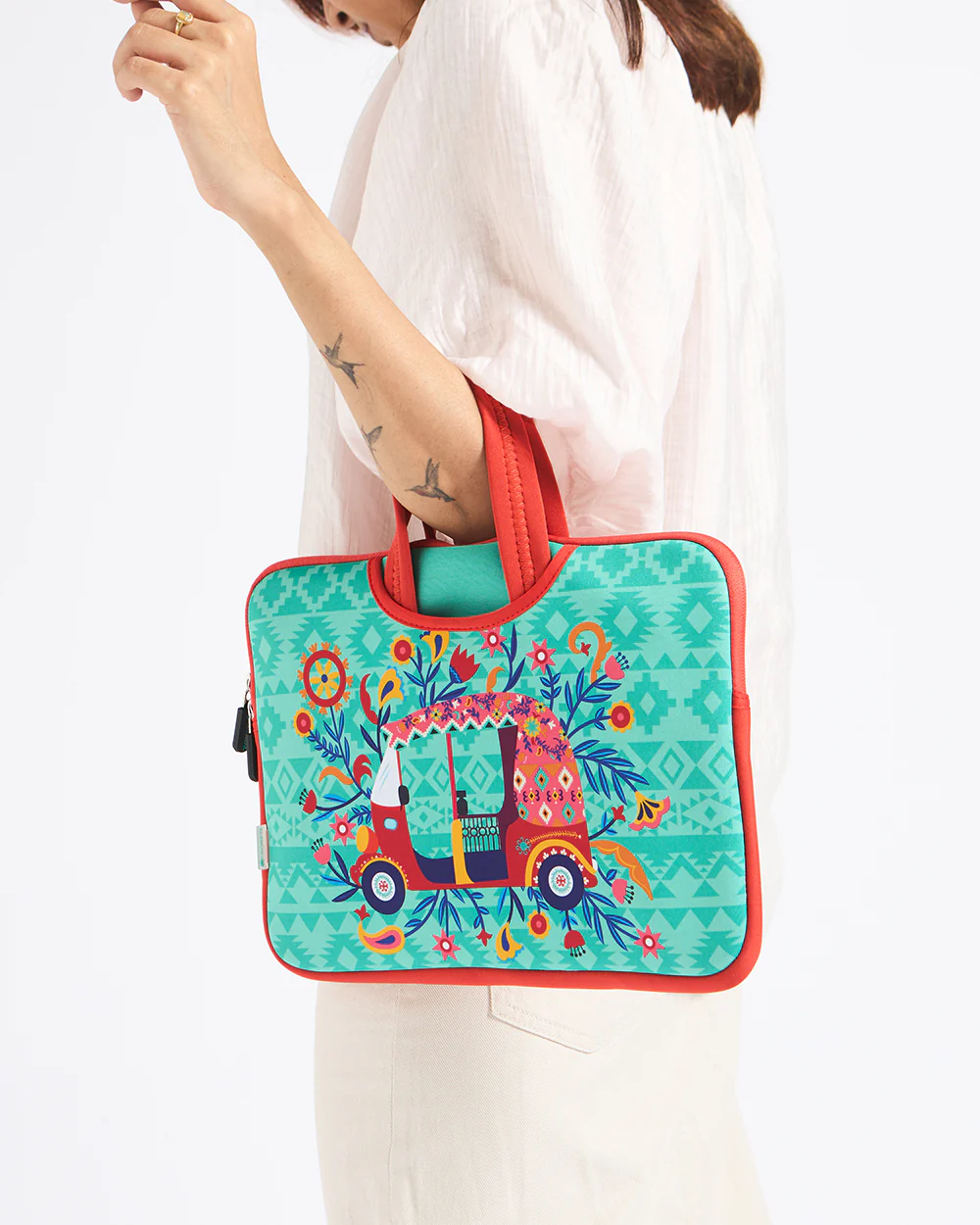 Bohemian Auto Laptop Sleeve - 13.3” - Image 2