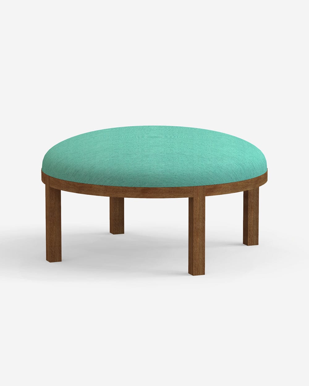 Bohemian Ottoman - Maldivian Teal - Image 3
