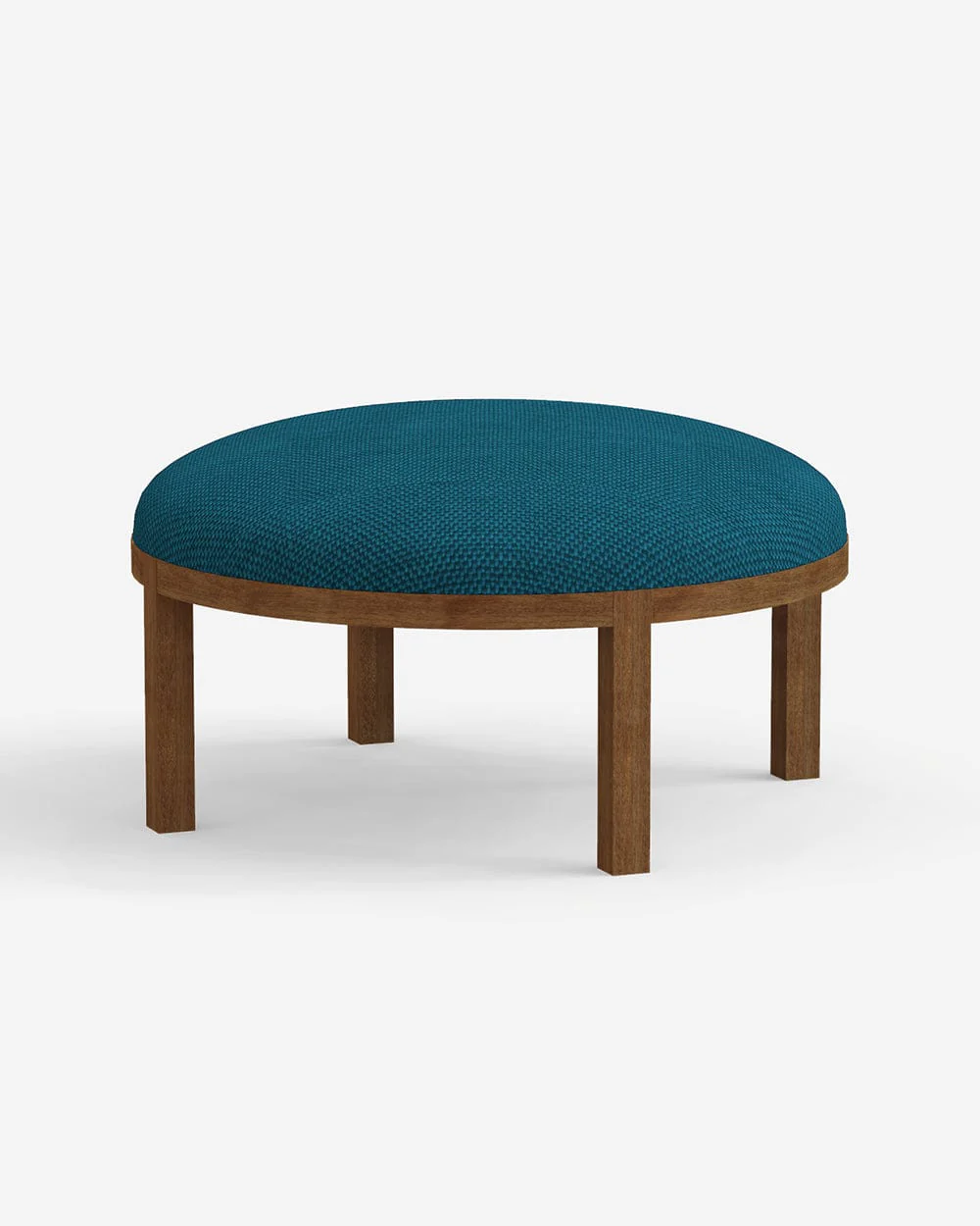 Bohemian Ottoman - Mediterranian Blue - Image 3
