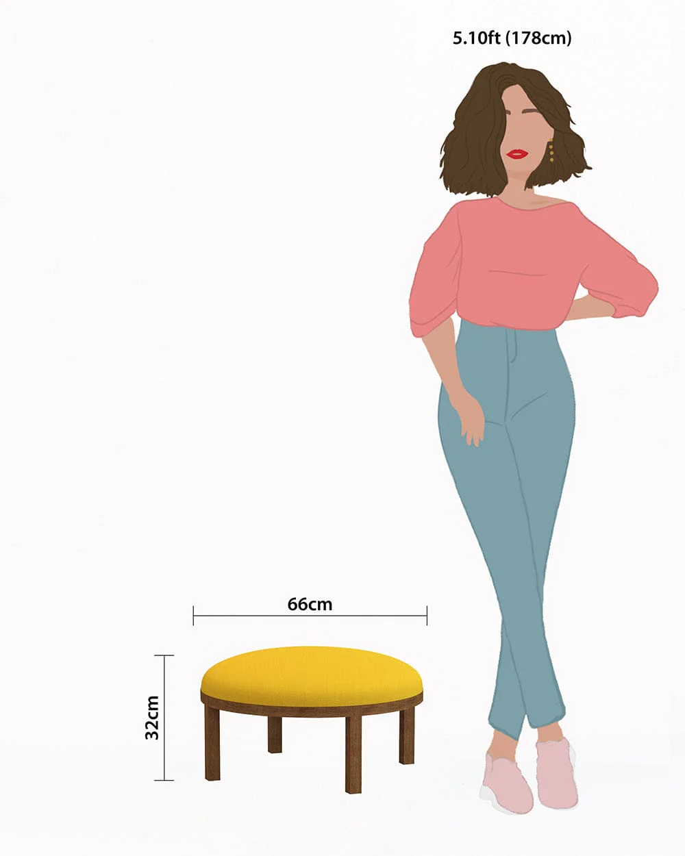 Bohemian Ottoman - Sahara Mustard - Image 6