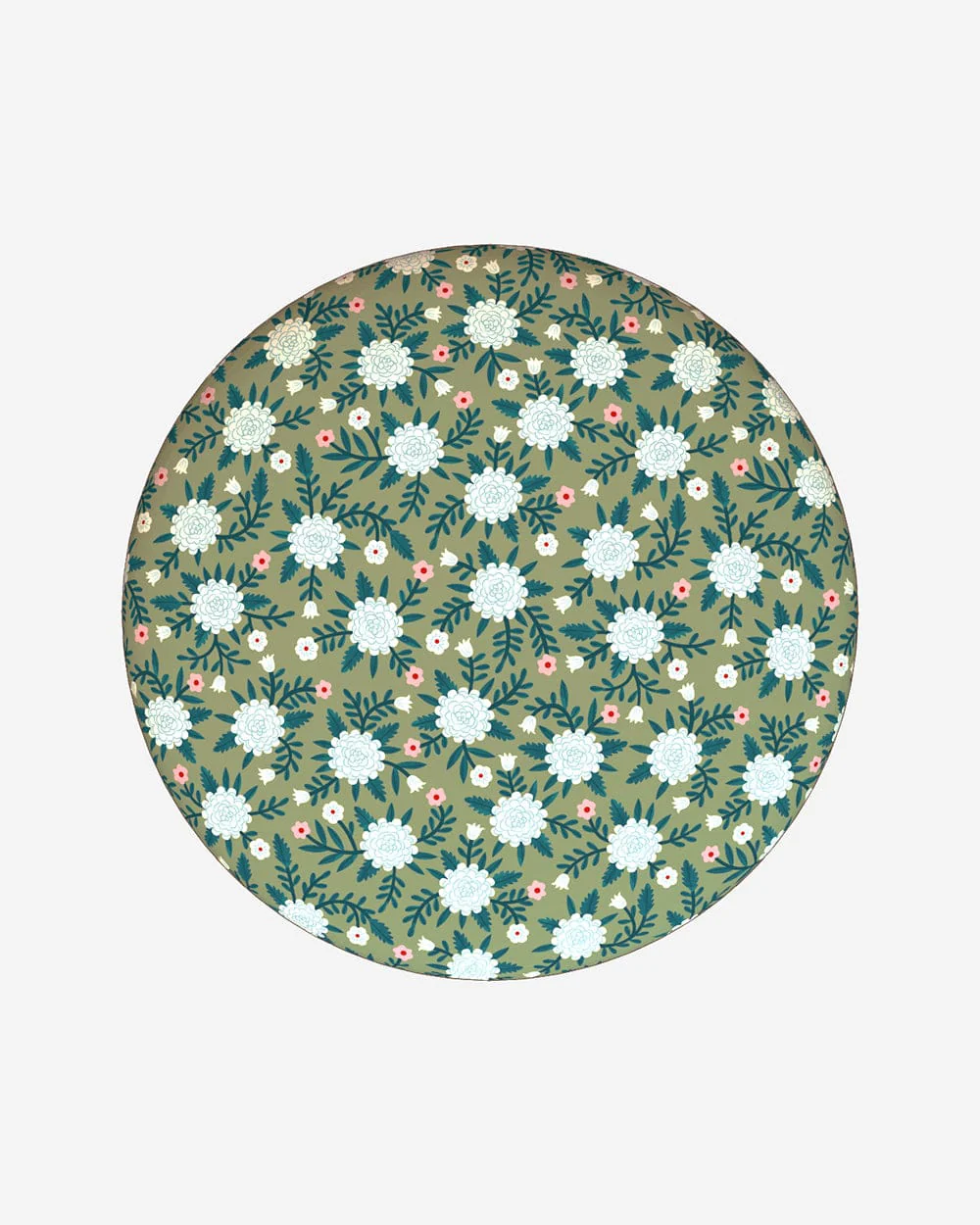 Bohemian Ottoman - Spring Marigold Green - Image 5
