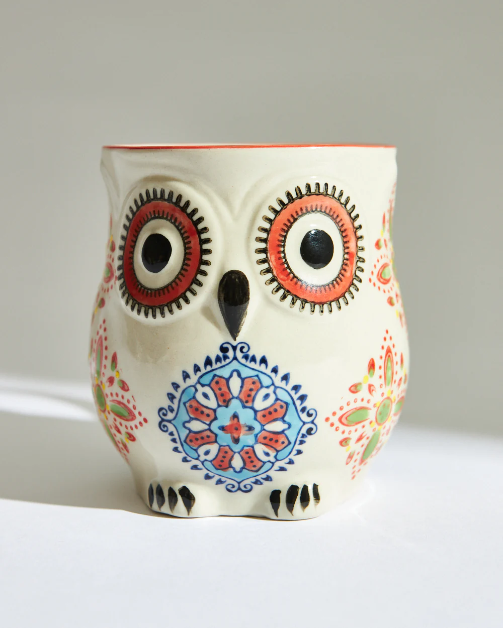 Boho Chakras Owl Mug - Image 3