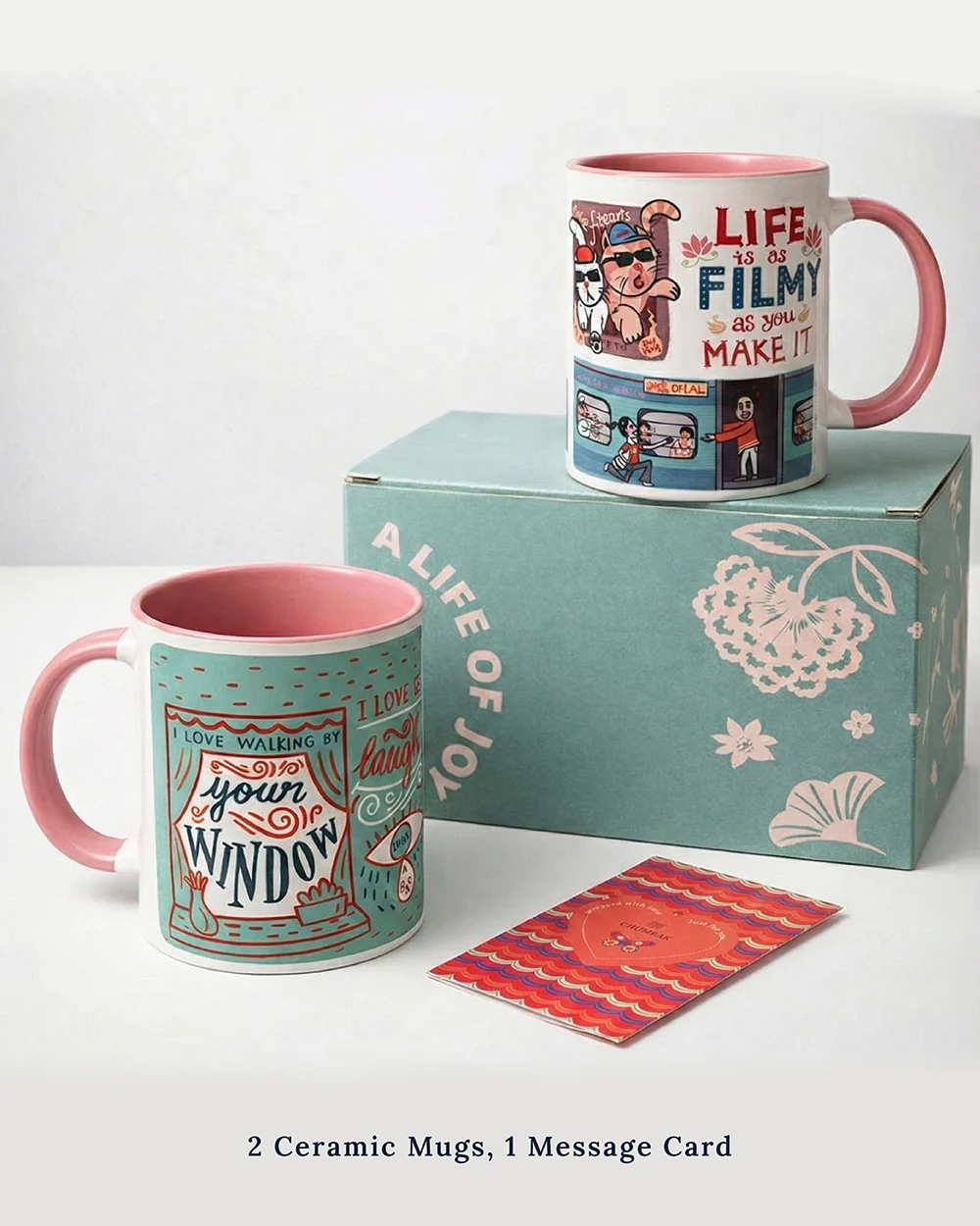 Brew-tiful Mugs Duo, Gift Set of 2 | Comes in a Gift Box - Image 7
