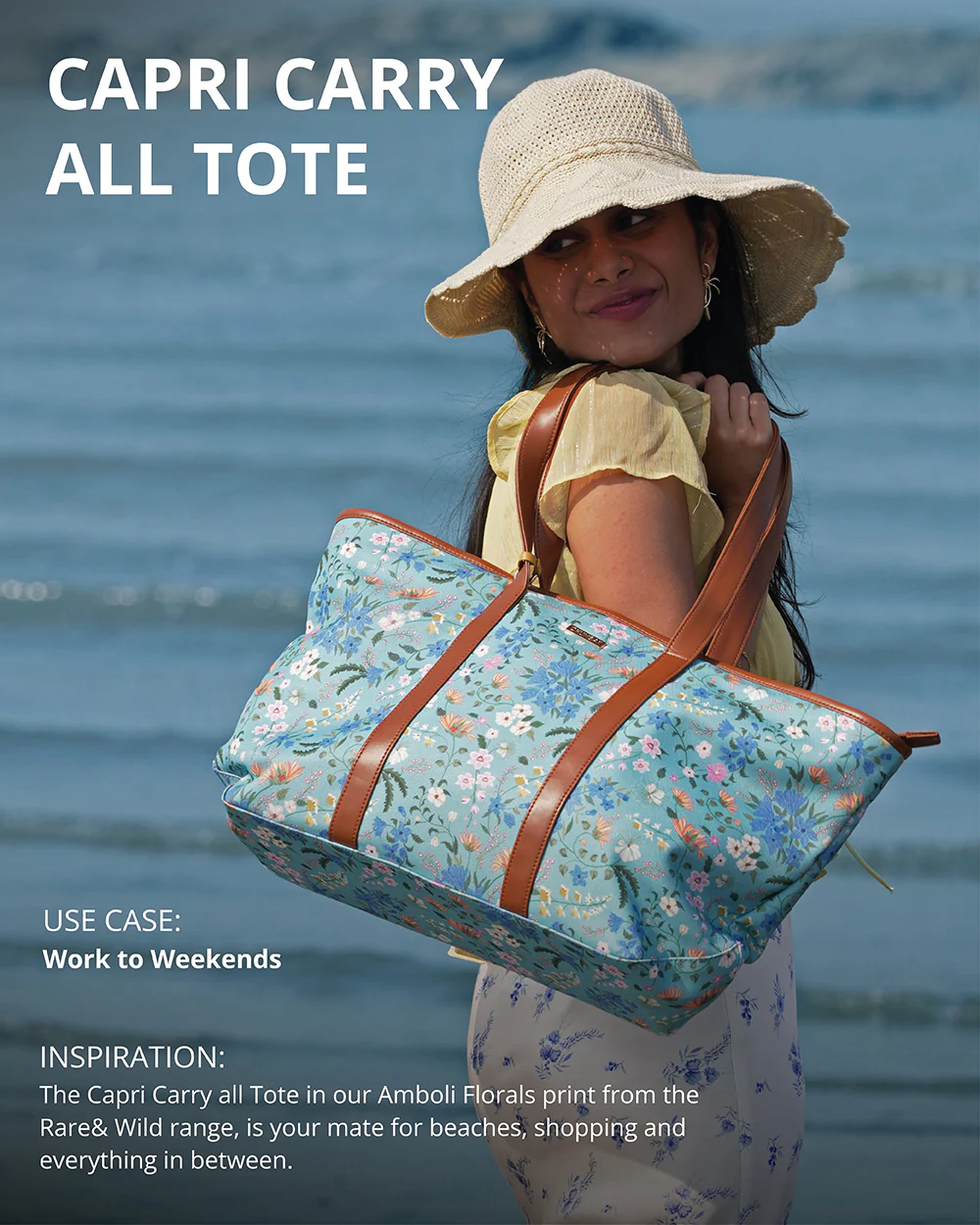 Capri Carry all Tote| Rare & Wild, Amboli - Image 4