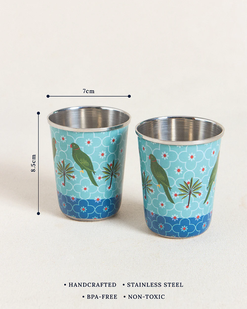 Chettinad Steel Tumbler set - Image 4