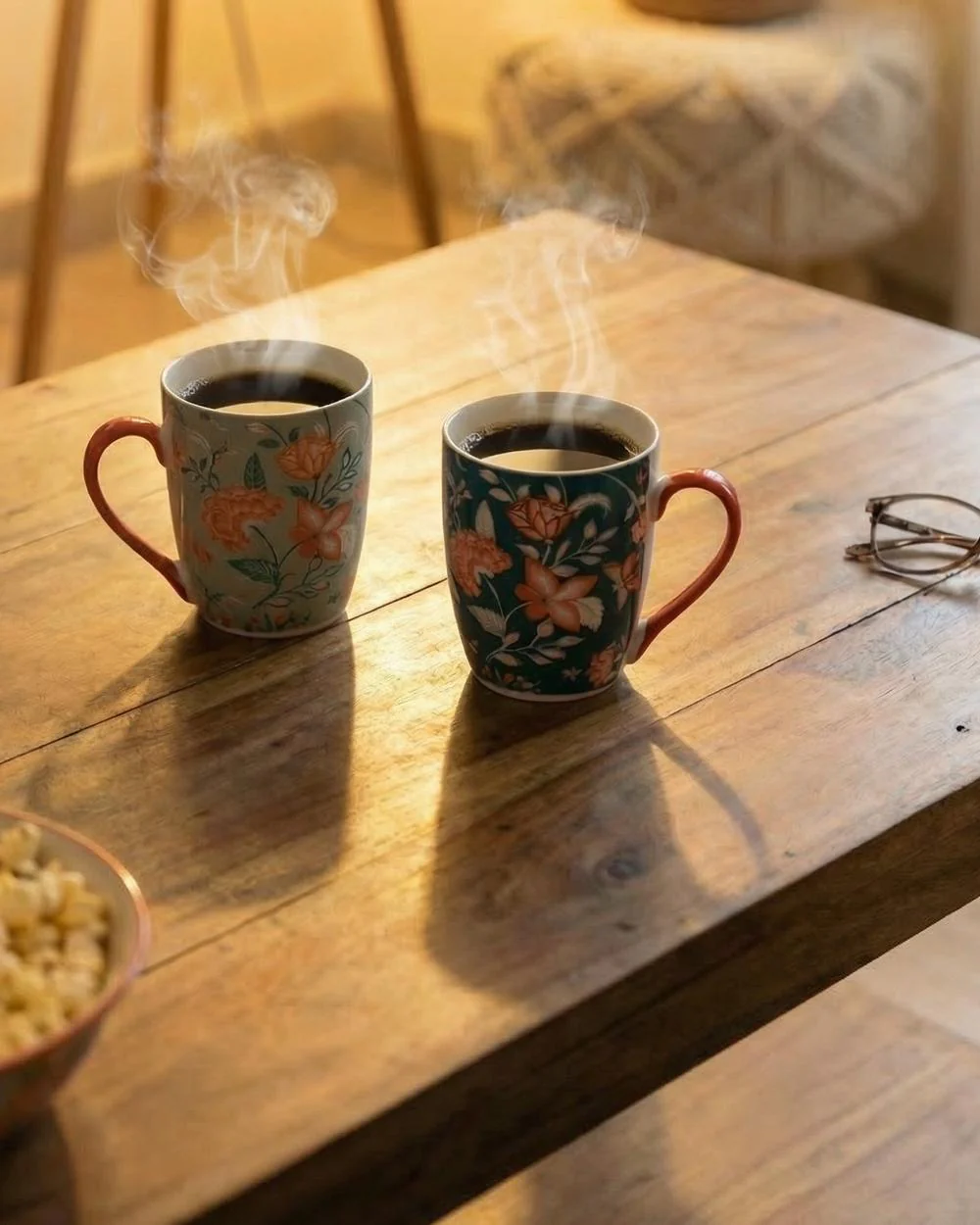 Chumbak Coffee & Joy Mug Gift Set of 2 | Comes in a Gift Box - Image 2