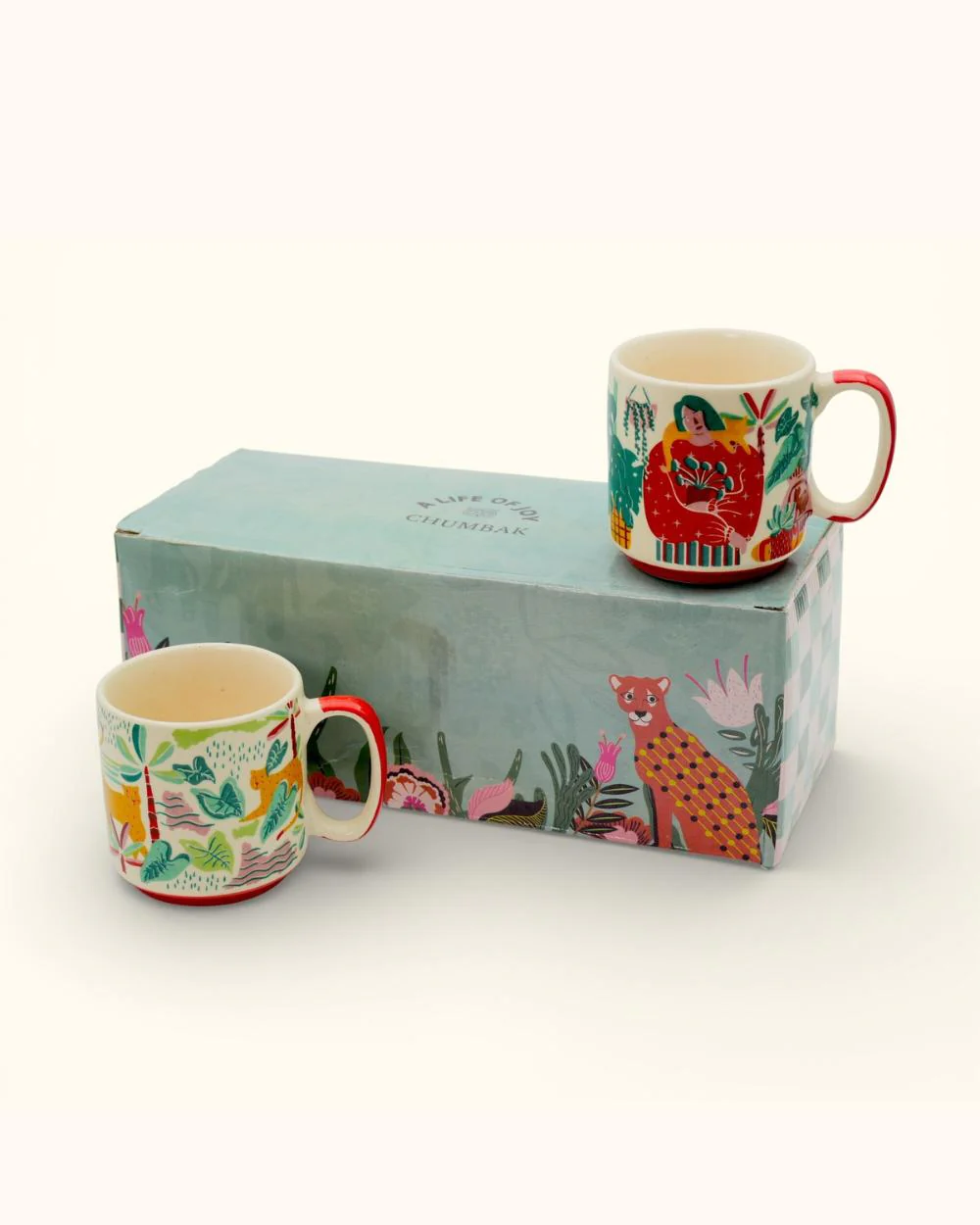 Chumbak Cups of Joy Gift Set of 2 | Comes in a Gift Box - Image 3