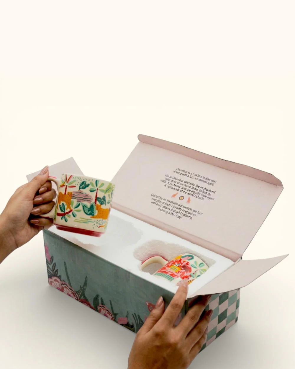 Chumbak Cups of Joy Gift Set of 2 | Comes in a Gift Box - Image 5