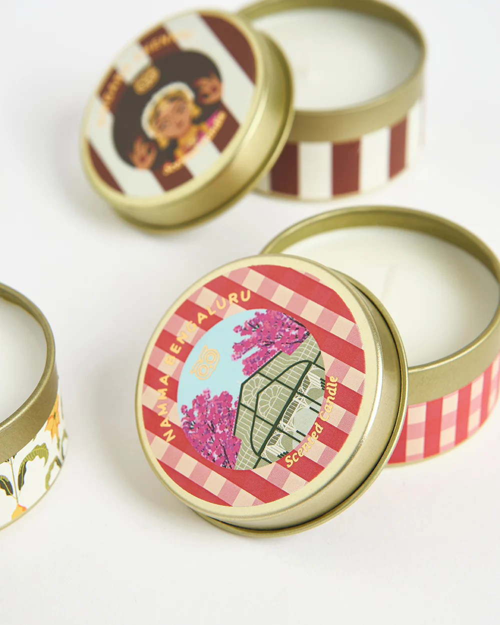 Cities of India Tin Candles Gift Box | Set of 4 - Image 6