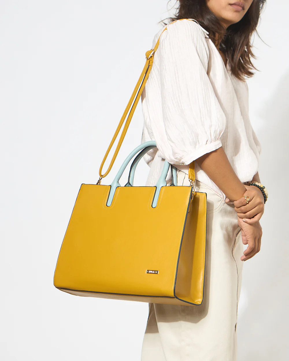 City Work-Tote, Yellow - Image 3